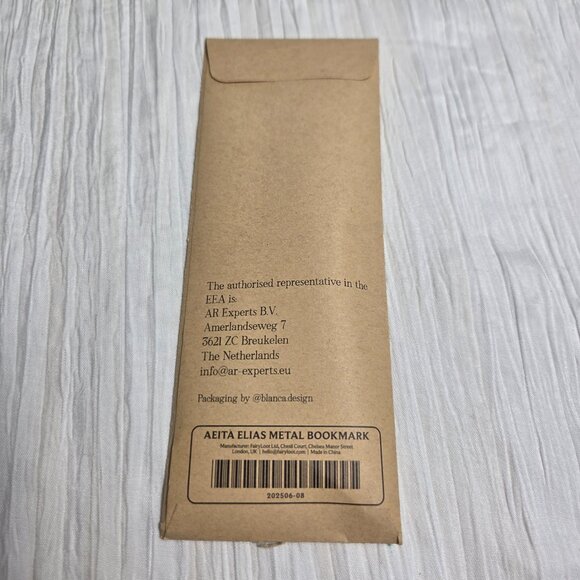 Elias Metal Bookmark Inspired By An Ember in the Ashes Fairyloot June 2025 - Picture 4 of 5